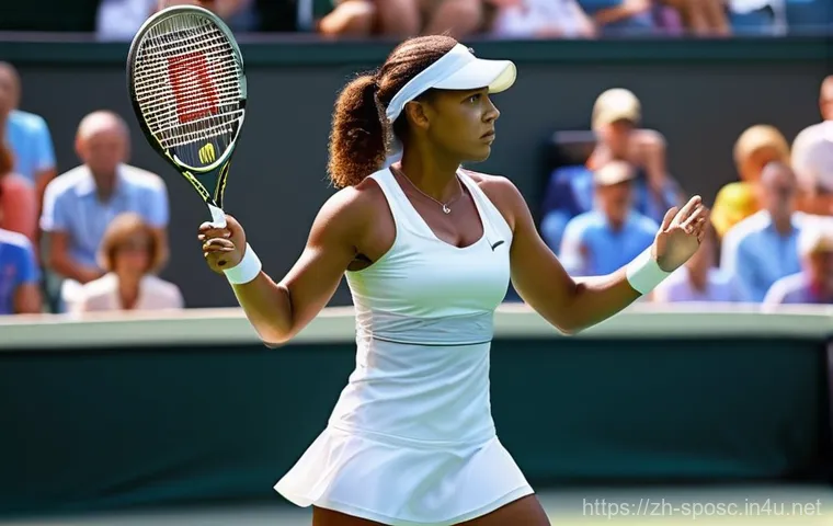 학문적 접근을 통한 스포츠 이해 - **Prompt 1: Focused Female Tennis Player in High-Pressure Match**
    A realistic, cinematic portray...