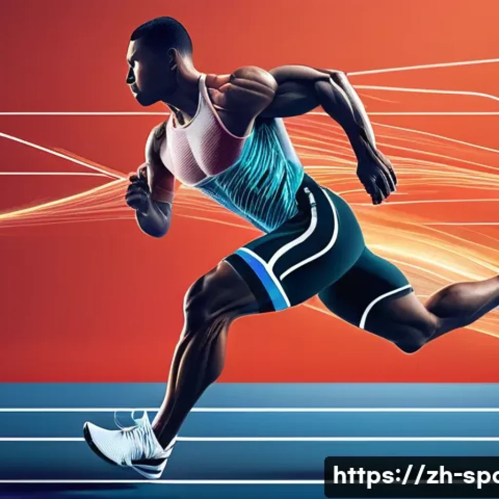 스포츠 인체 해부학 - A highly detailed anatomical illustration showing the human muscular system focusing on skeletal mus...